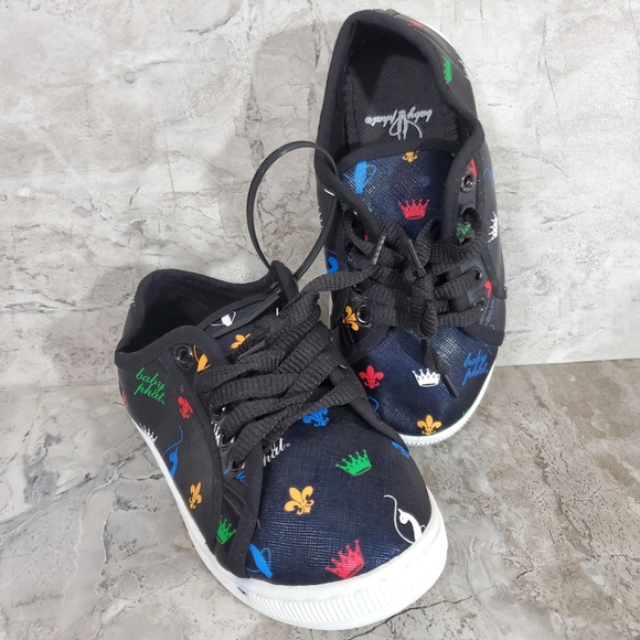 Baby Phat Signature Canvas Tie up sneakers - Picture 5 of 6